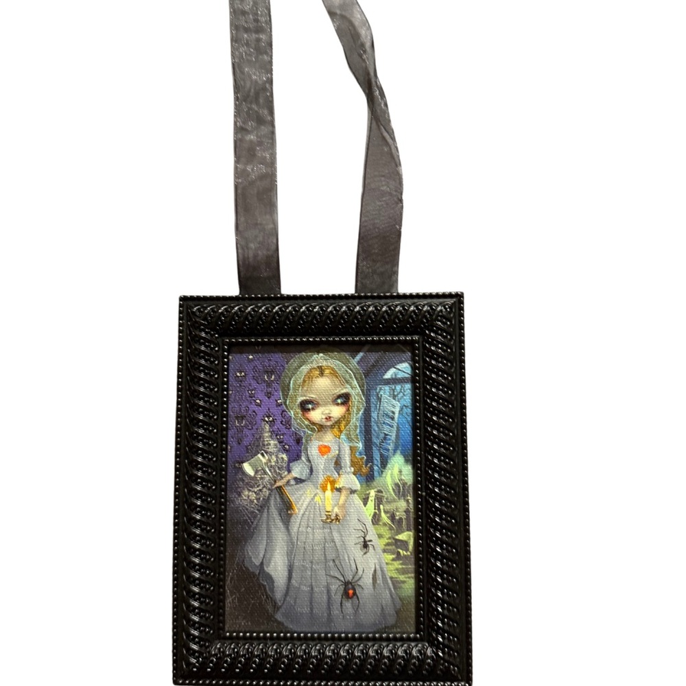 Disney Haunted Mansion Bride Returns framed picture